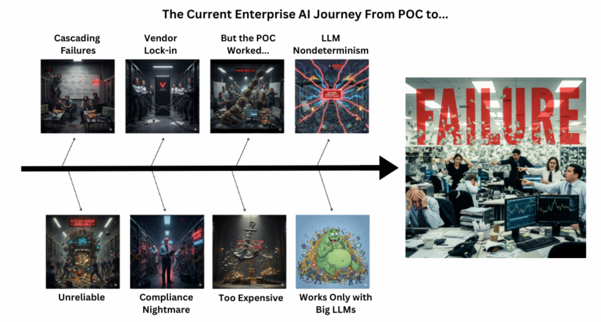 Failure mode map—"From POC to production."
